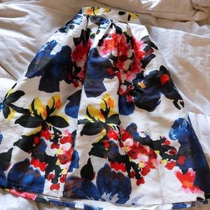 Summer floral skirt